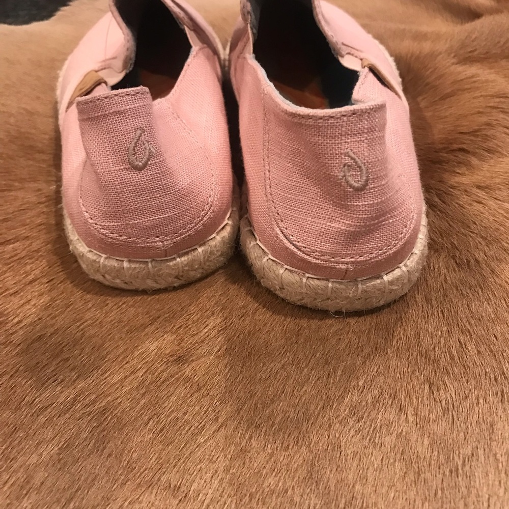 NWT OluKai Kaula Pa’a Kapa Pink Espadrilles - Picture 5 of 7